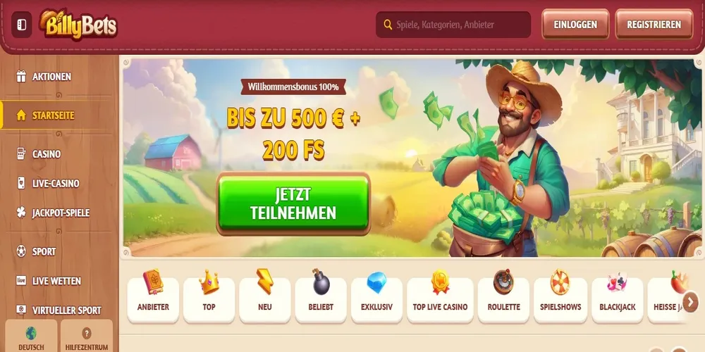 Billy Bets Casino